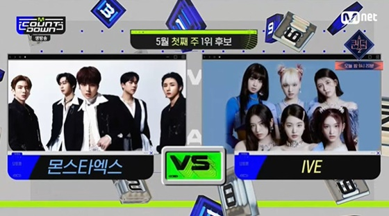 /사진=Mnet '엠카운트다운' 방송화면 캡처