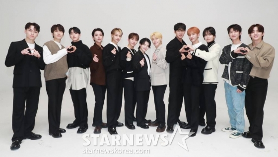 그룹 세븐틴 AAA인터뷰 /사진=이동훈 기자 photoguy@