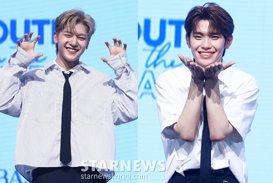 제로베이스원 석매튜(왼쪽), 김태래/사진=스타뉴스