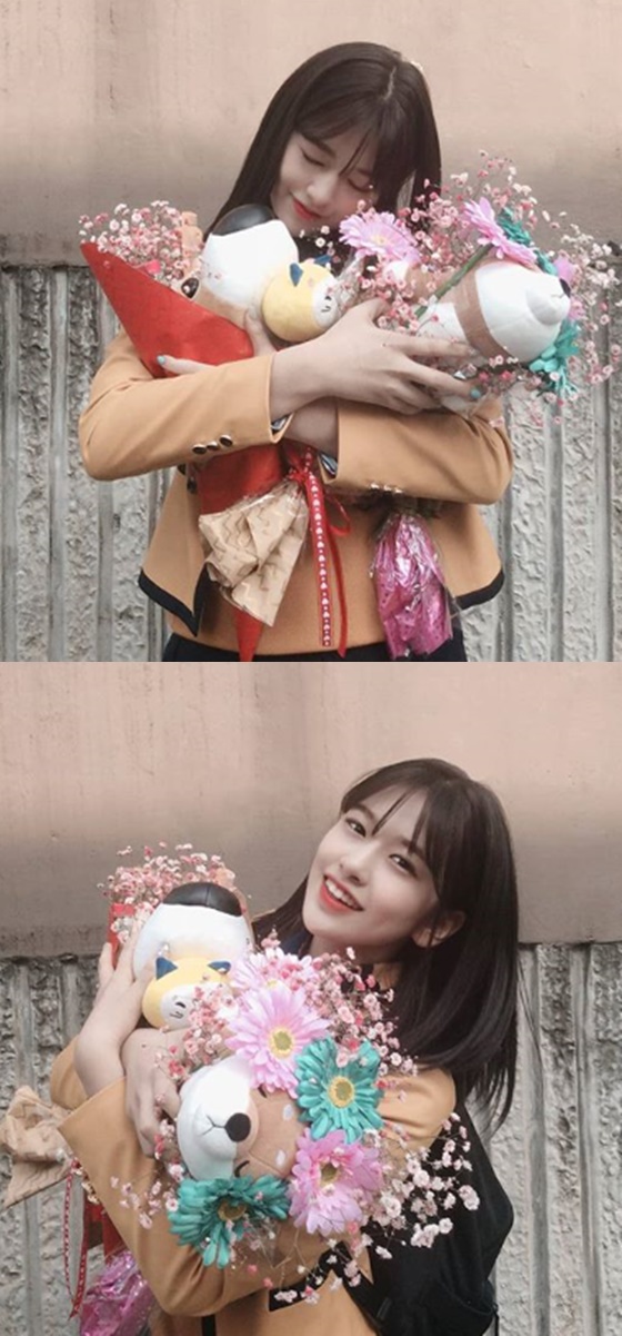 안유진./사진=아이즈원 인스타그램