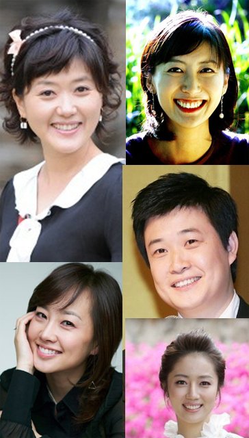 오영실 한성주 김성주 최송현 임성민(왼쪽 위부터 시계방향)