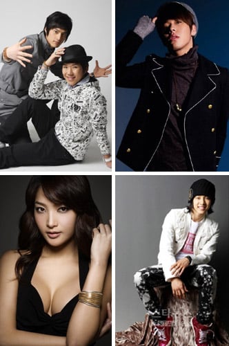 올 상반기 데뷔한 신인가수 점퍼, 태군, AJ, 소리(왼쪽위부터 순서대로) ⓒ사진=머니투데이 스타뉴스
