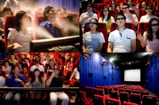 ↑상암CGV 7관 '4D플렉스' ⓒ사진제공=CJ CGV