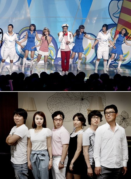 김대중 전 대통령의 서거로 결방되는 MBC '쇼! 음악중심'(사진 위)과 '개그야' ⓒMBC