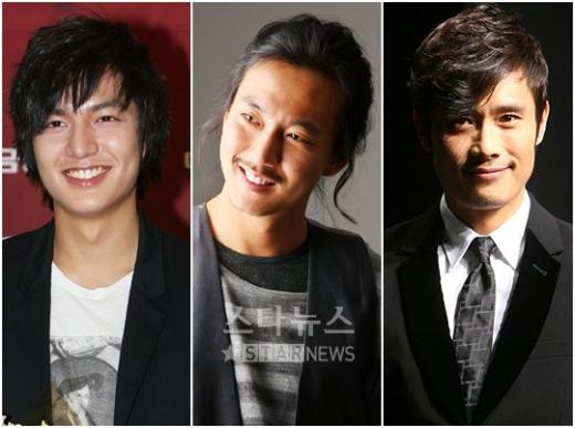 사진 왼쪽부터 이민호, 김남길, 이병헌 ⓒ머니투데이 스타뉴스