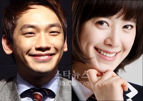 비(왼쪽)와 구혜선 ⓒ머니투데이 스타뉴스