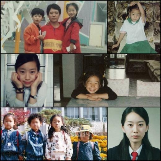 어린 시절 정모레의 사진 ⓒ사진=정모레 제공