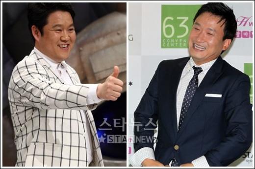 김구라(왼쪽)와 서경석 ⓒ머니투데이 스타뉴스