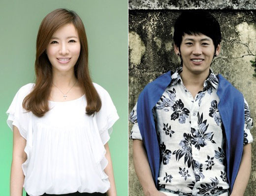 가수 박기영(왼쪽)과 박지헌