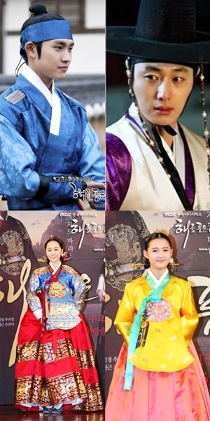 ⓒ(왼쪽 위부터 시계방향)이민호 정일우 남보라 김민서. ⓒ사진=MBC