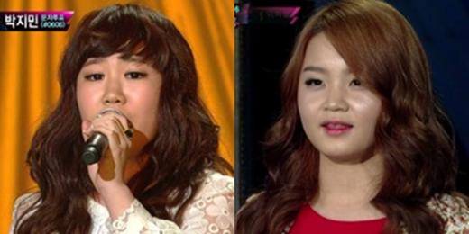 박지민(왼쪽)과 이하이 <SBS 'K팝스타' 캡처>