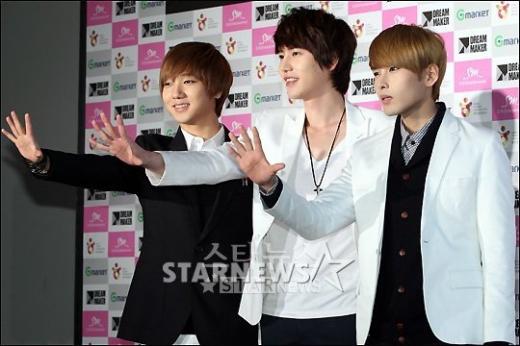 슈퍼주니어 예성, 규현, 려욱(왼쪽부터) ⓒ스타뉴스