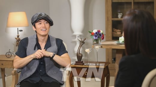 tvN '백지연의 피플인사이드'에 출연한 배우 장혁 /사진=tvN 제공