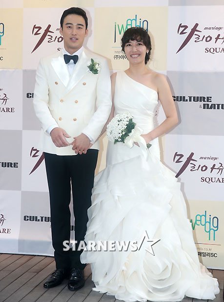 정성윤(왼)과 김미려 / 사진= 스타뉴스 홍봉진 기자