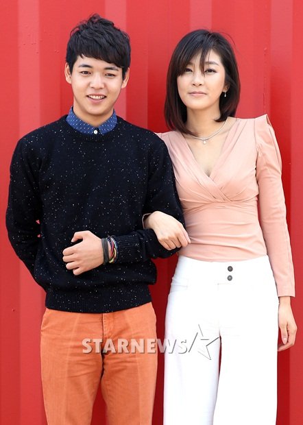 배우 김도성(왼쪽) 진혜경/사진=최부석 기자
