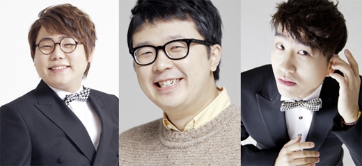 송필근(사진 맨 좌측부터 우측으로), 이찬, 신윤승 /사진=쇼타임 제공