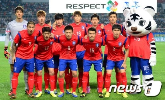 한국 대표팀. /사진=뉴스1