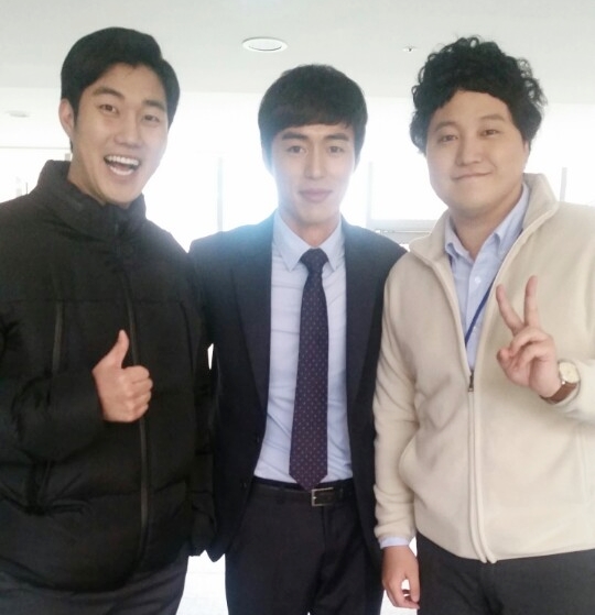 사진 왼쪽부터 박진수, 오민석, 김대명 / 사진=오민석 인스타그램