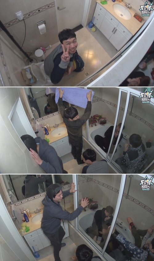 '타임하우스' 녹화 중 용변을 보고 있는 이상준