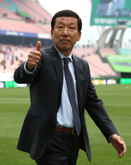 전북 최강희 감독. /사진=한국프로축구연맹 제공
