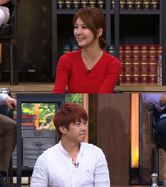 이파니(위)와 서성민 /사진제공=JTBC