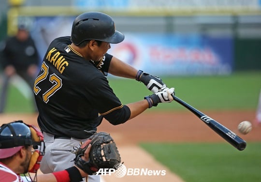 피츠버그 강정호. /AFPBBNews=뉴스1
