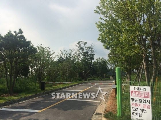남해 사우스케이프 오너스클럽 리조트 입구 주변 / 남해(경남)=윤상근 기자
