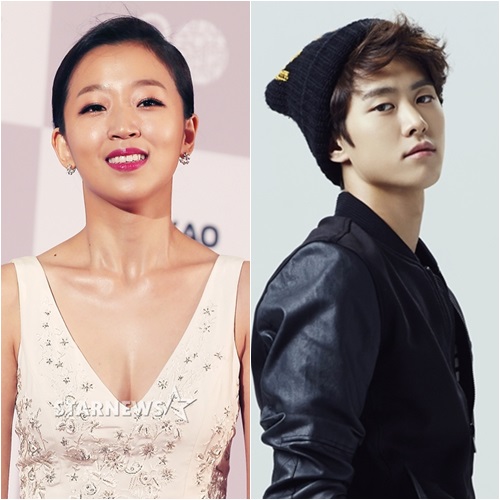 조수향(왼쪽)과 공명 / 사진=스타뉴스, 판타지오