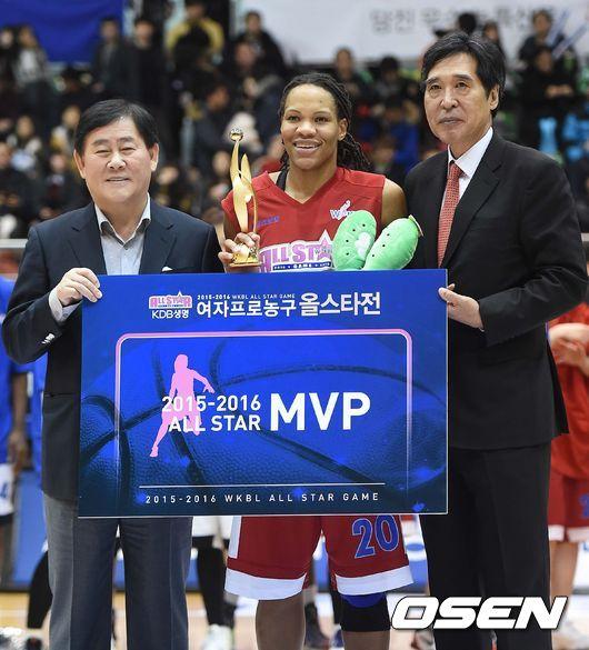 여자프로농구 올스타전 MVP 모니크 커리. /사진=OSEN