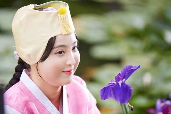 KBS 2TV 월화드라마 '구르미 그린 달빛' 명은 공주 역 정혜성/사진=구르미그린달빛문전사 KBS미디어