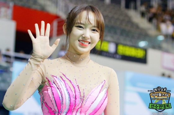 추석특집 '아육대'의 우주소녀 성소 / 사진제공=MBC 홈페이지