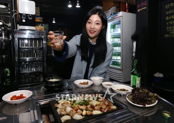 다이아 정채연/사진=홍봉진 기자