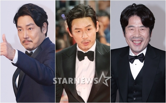 조진웅 설경구 오달수 / 사진=스타뉴스