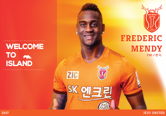 멘디. /사진=제주 유나이티드 제공
