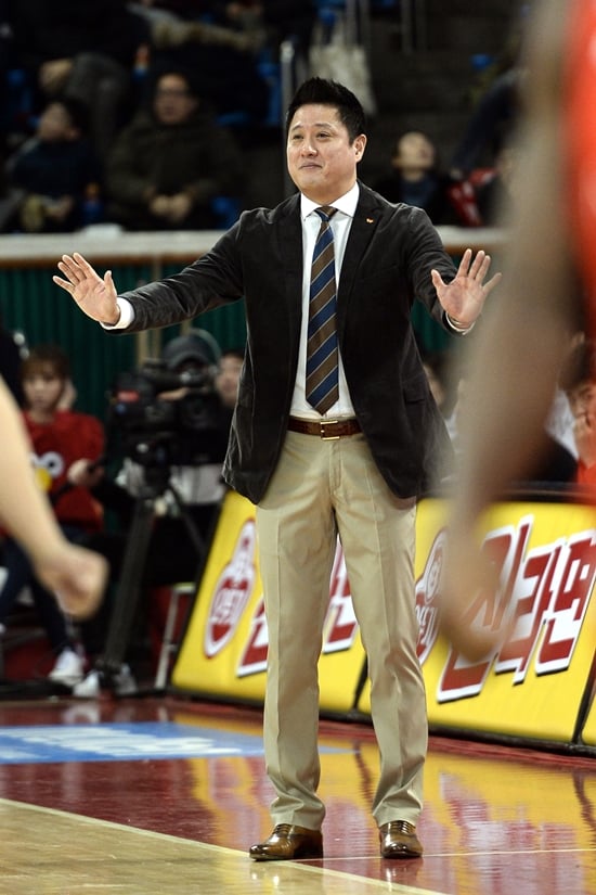 문경은 감독. /사진=KBL