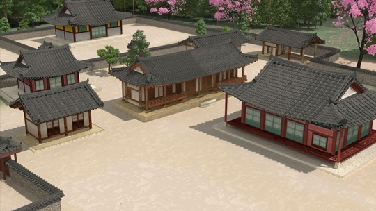 서원 3D 영상물 이미지. /사진=라이엇 게임즈 제공