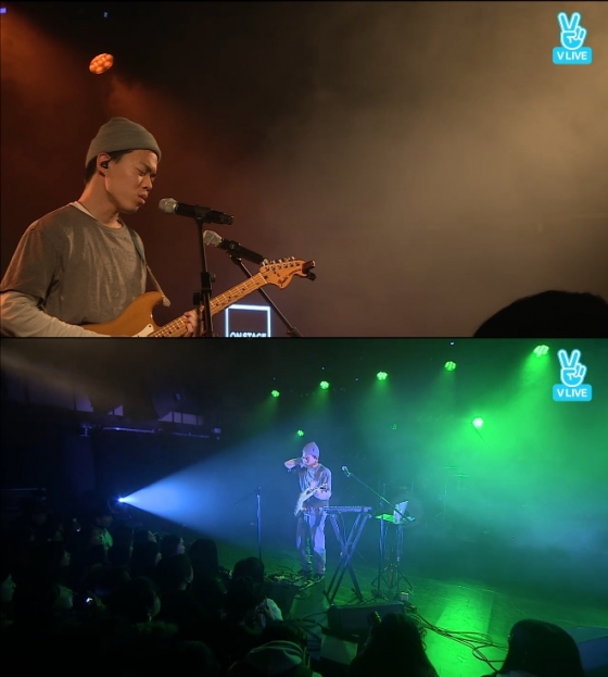 /사진=네이버 V라이브 'ONSTAGE Live - 실리카겔, 신세하, 오존' 방송 화면 캡처