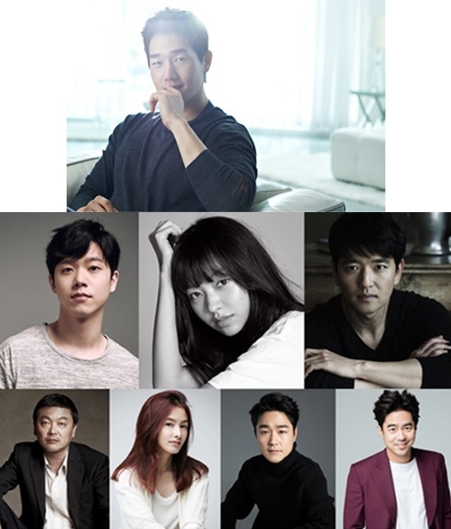 유지태, 전성우, 최유화, 배수빈, 김의성, 강혜정, 태인호, 전석호/사진제공=나무엑터스, 크다컴퍼니, 에코글로벌그룹, 아우라픽쳐스, 씨제스, 샛별당엔터테인먼트