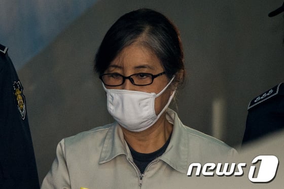 최순실. /사진=뉴스1