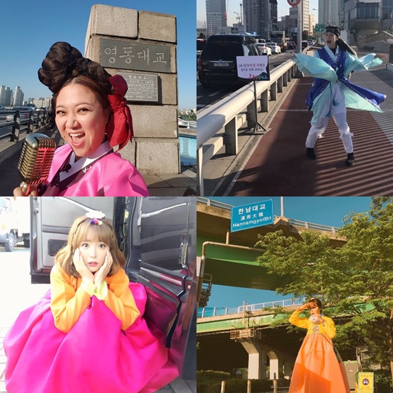 /사진=김숙 인스타그램, 홍진경 인스타그램, 강예원 인스타그램, 홍진영 인스타그램(왼쪽부터 시계방향)
