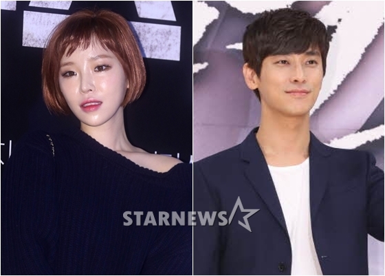 가인과 주지훈 / 사진=스타뉴스