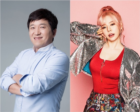 정형돈(왼쪽)과 써니/사진제공=FNC엔터테인먼트, SM엔터테인먼트
