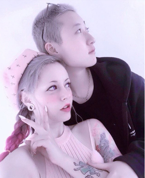 '우줘린과 여자친구' /사진=우줘린 인스타그램