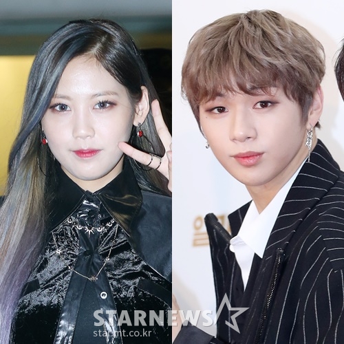 (왼쪽부터) 육지담, 강다니엘 /사진=스타뉴스