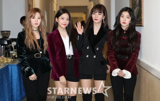 북한 평엥에서 남측 예술단에 속해 공연을 한 레드벨벳/사진=스타뉴스