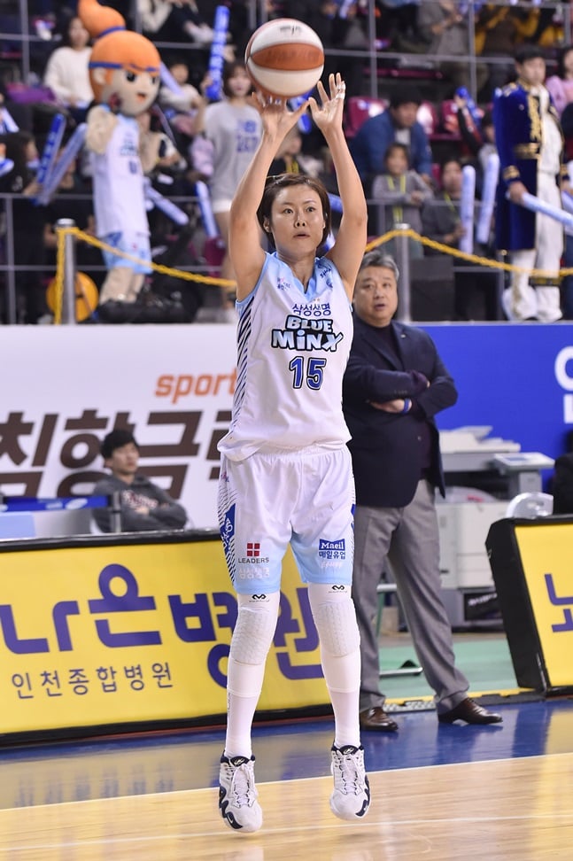 은퇴를 결정한 삼성생면 허윤자. /사진=WKBL 제공