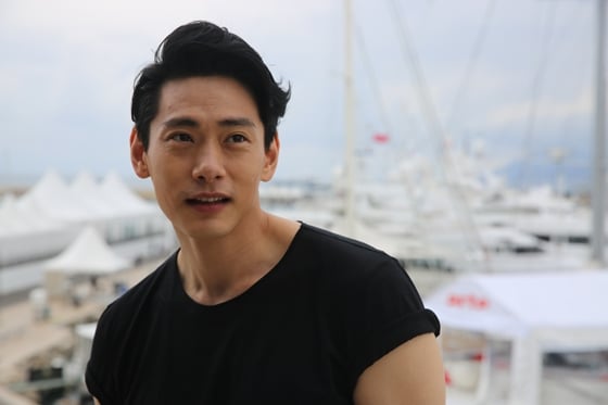 영화 '레토'로 제 71회 칸국제영화제에 참석한 배우 유태오 / 사진제공=씨제스엔터테인먼트