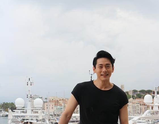 영화 '레토'로 제71회 칸국제영화제를 찾은 배우 유태오 / 사진제공=씨제스엔터테인먼트
