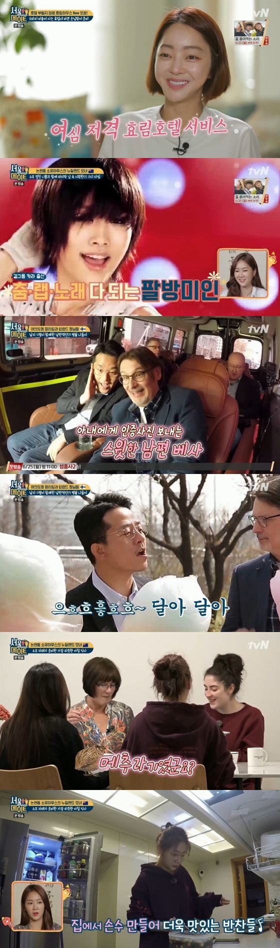 /사진= tvN '서울메이트 방송 화면 캡처