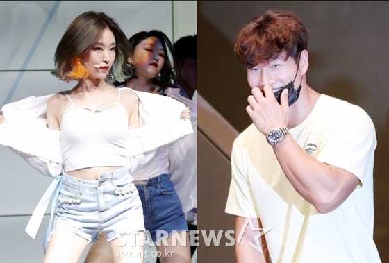 가수 소야, 삼촌 가수 김종국/사진=스타뉴스